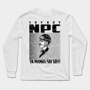 soy boy npc 04 Long Sleeve T-Shirt